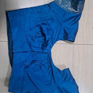 Peacok Blue Blouse