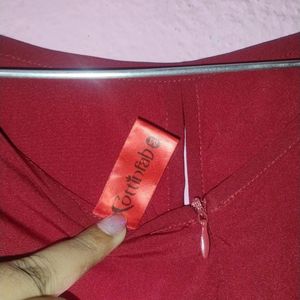 Maroon Colour Jumpsuit