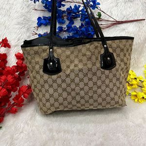 Gucci GG Canvas Julie Tote Bag