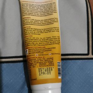 Neud In Brightening Tan  Remove Face Wash