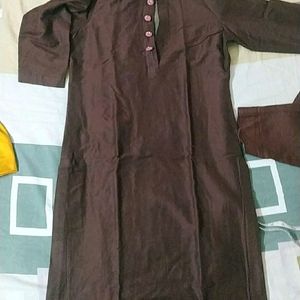 Linen Club Kurti And Full Suit