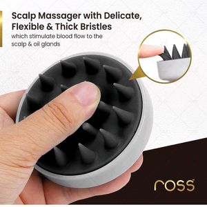 Ross Silicone Scalp Massager Shampoo Brush🚿