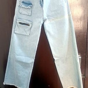 Blue Flaired Jeans