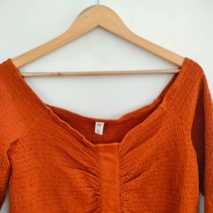 Rust Casual Top (Women's)