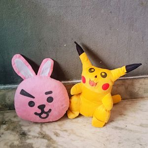 Combo Pikachu And Kookie Toy