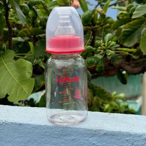 Baby Glass Feeding Bottle (125ml)