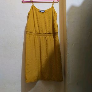 Yellow Mini Dress