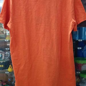 Mens Tshirt Orange Colour