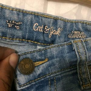 Cat & Jack Blue Cotton Jeans