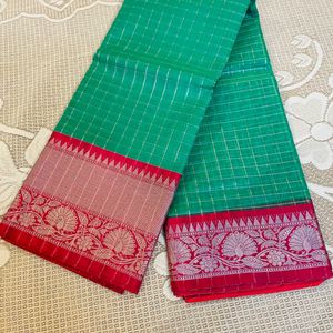 Fancy Silk Cotton Saree 💚🥰🥳🥰🥳👌🆕