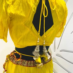 Lemon Yellow Lehenga