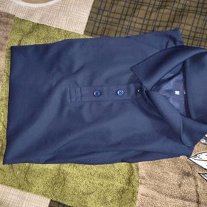 Men Shirt Navy Blue Colour It's Totally New M