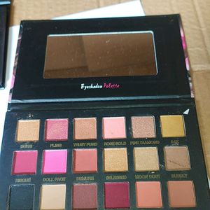 Eyeshadow 18 Colors Nude And Rose Gold Edition