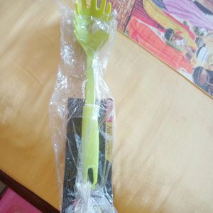 Food Grade Plastic Set With Silicon Handle