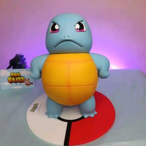 Pokemon Squirtle Figure Displaying Anger