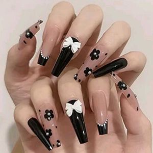 3D Bow Nail Art 🎁