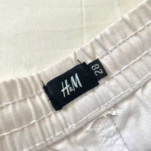 H&M White Shorts