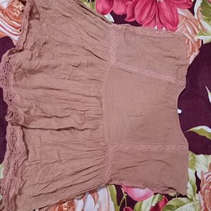 Nude Kaftan Zara Top