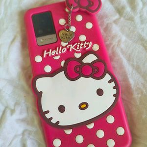 Sawrio Back Cover Vivo V21 Silicone Hello Kitty