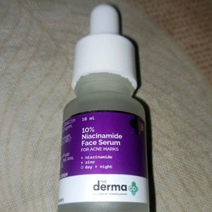 Niacinamide serum and cleanser