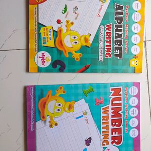 Alphabet And Numbers Tracing Book