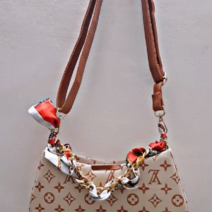 Beautiful LV Print Sling Bag