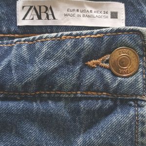 ZARA DENIM CROSSOVER SKORTS FOR WOMEN'S