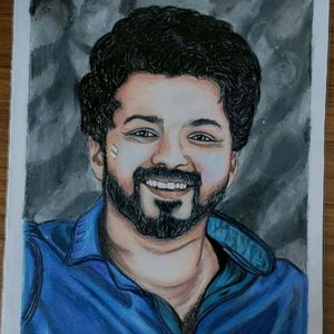 Thalapathi Vijay Art