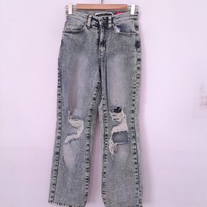 Blue Faded Jeans (Women's)