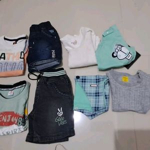 Combo Of 1 Year Kids Dress Boys