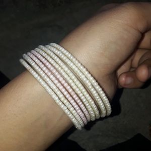 White Colour Beat Bangle Purchase The Product Now