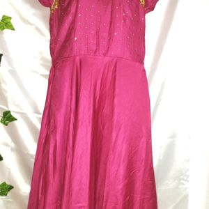 Pink Ethnic Gown