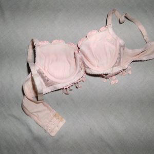 Heart Shape Lace Bra