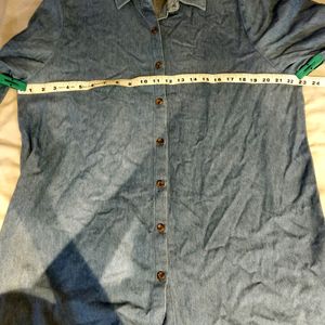 Over Size Denim Shirt