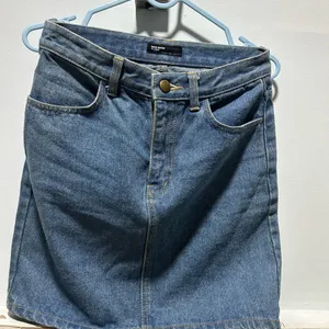 Mini Denim Blue Skirt