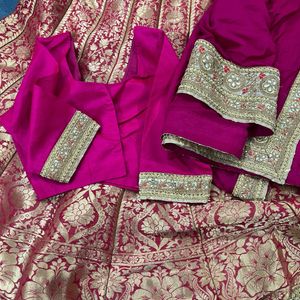 Brocade 3 Piece Lehenga