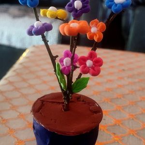 Clay Flower Vase🌸🌼