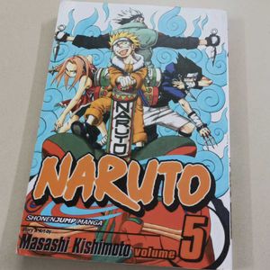 Naruto Volume 5 Manga Comics