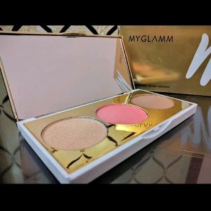 Myglamm 3 In 1 Highlighter+ Blush +Bronzer