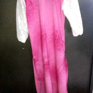 Pink Kurti Set