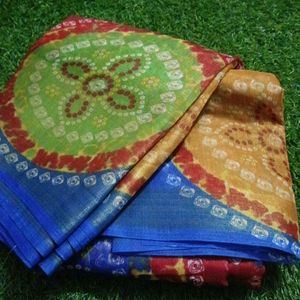 Chanderi Cotton Saree