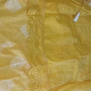 Yellow Long Kurti