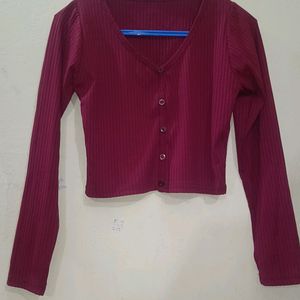 Maroon Top