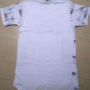 Printed White T-shirt