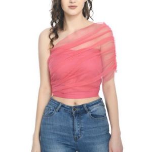 Party Wear Top Sweetheart Neckline