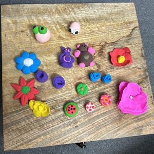These Are Mini Handmade Soft Clay Items