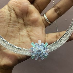 Necklace With Small Earrings