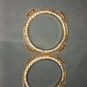 Latest Square Bangles With Beats And Diamonds