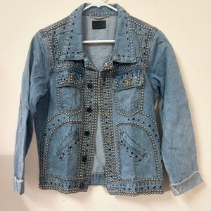 Saint Laurent YSL denim jacket