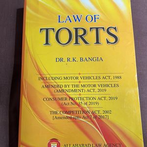 RK Bhangia Law Of Torts